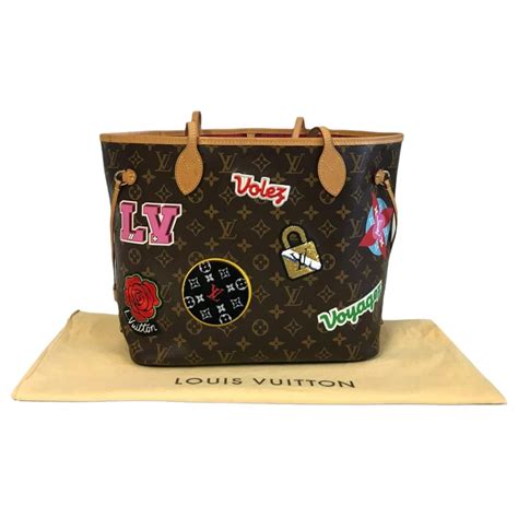 louis vuitton neverfull patches|louis vuitton monogram canvas.